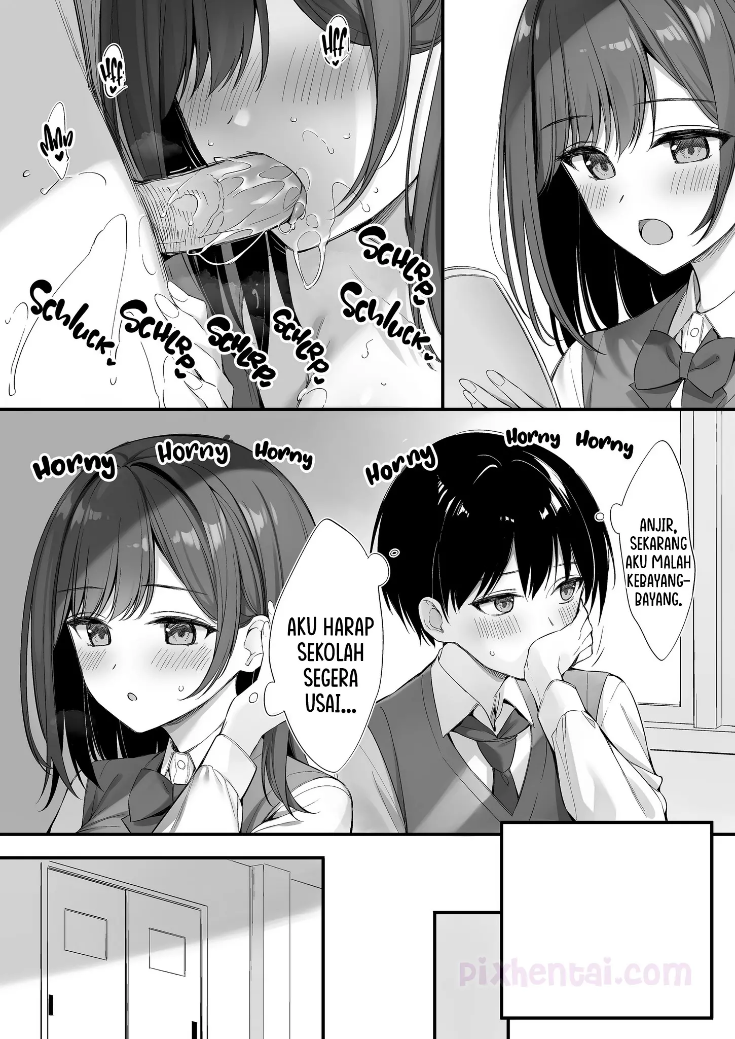 Komik hentai xxx manga sex bokep Class no Seiso na Iinchou to Yaritomo ni Natta Hanashi 14